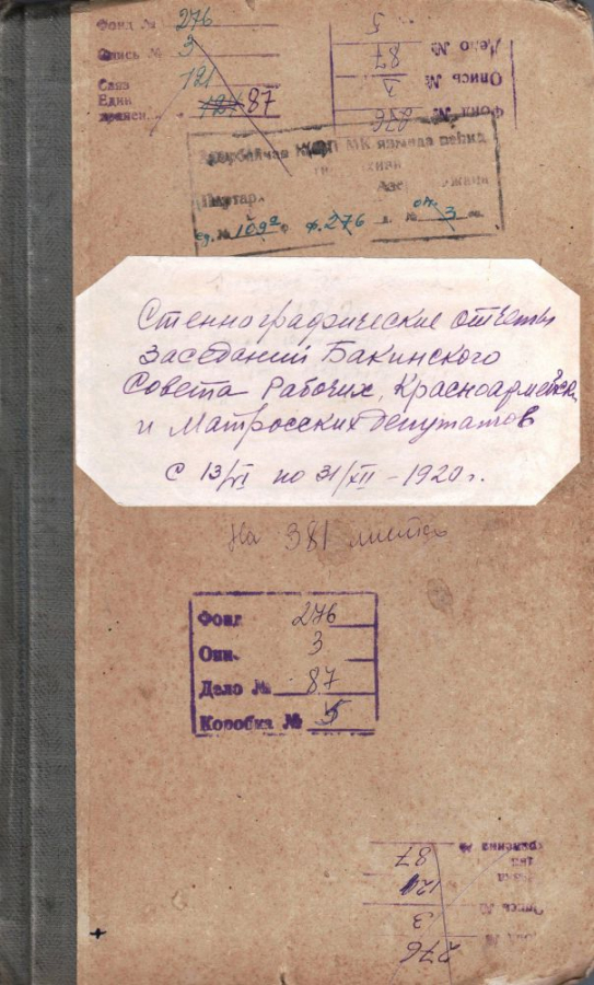 XX əsrin 20-ci illərinin əvvəllərində Qarabağ məsələsi